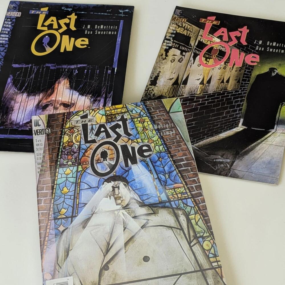 DC Vertigo The Last One Comics Lot #1 #2 #5 (1993) J.M. DeMatteis Dan Sweetman